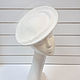 Свадебная шляпка с вуалью "Селена". Шляпы свадебные. Лана Анисимова. Ярмарка Мастеров.  Фото №5