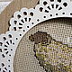 Decorative frame with embroidery 'Lamb'. Photo frames. Elena Duhonina. Интернет-магазин Ярмарка Мастеров.  Фото №2
