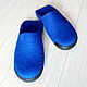 Felted Slippers for men. Slippers. Saenko Natalya. Online shopping on My Livemaster.  Фото №2