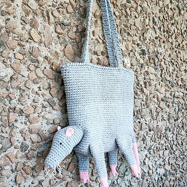 Сумки ручной работы. Ярмарка Мастеров - ручная работа Сумка шопер крыса. Handmade.