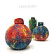 Vase 'colors of life', vivid vases decorative, stylish interior, Vases, Moscow,  Фото №1