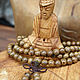 Buddhist rosary Mala from wenge on 108 grains 6 mm. Rosary. merlin-hat (Merlin-hat). Online shopping on My Livemaster.  Фото №2
