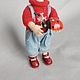 Sandals for doll ob11 color -red 18mm. Clothes for dolls. Olga Safonova. My Livemaster. Фото №4
