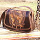 Order Women's handbag brown 'Celtic Grifoni'. schwanzchen. Livemaster. . Classic Bag Фото №3