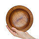 Order Flat wooden plate (19 cm) made of Siberian Cedar T79. ART OF SIBERIA. Livemaster. . Plates Фото №3