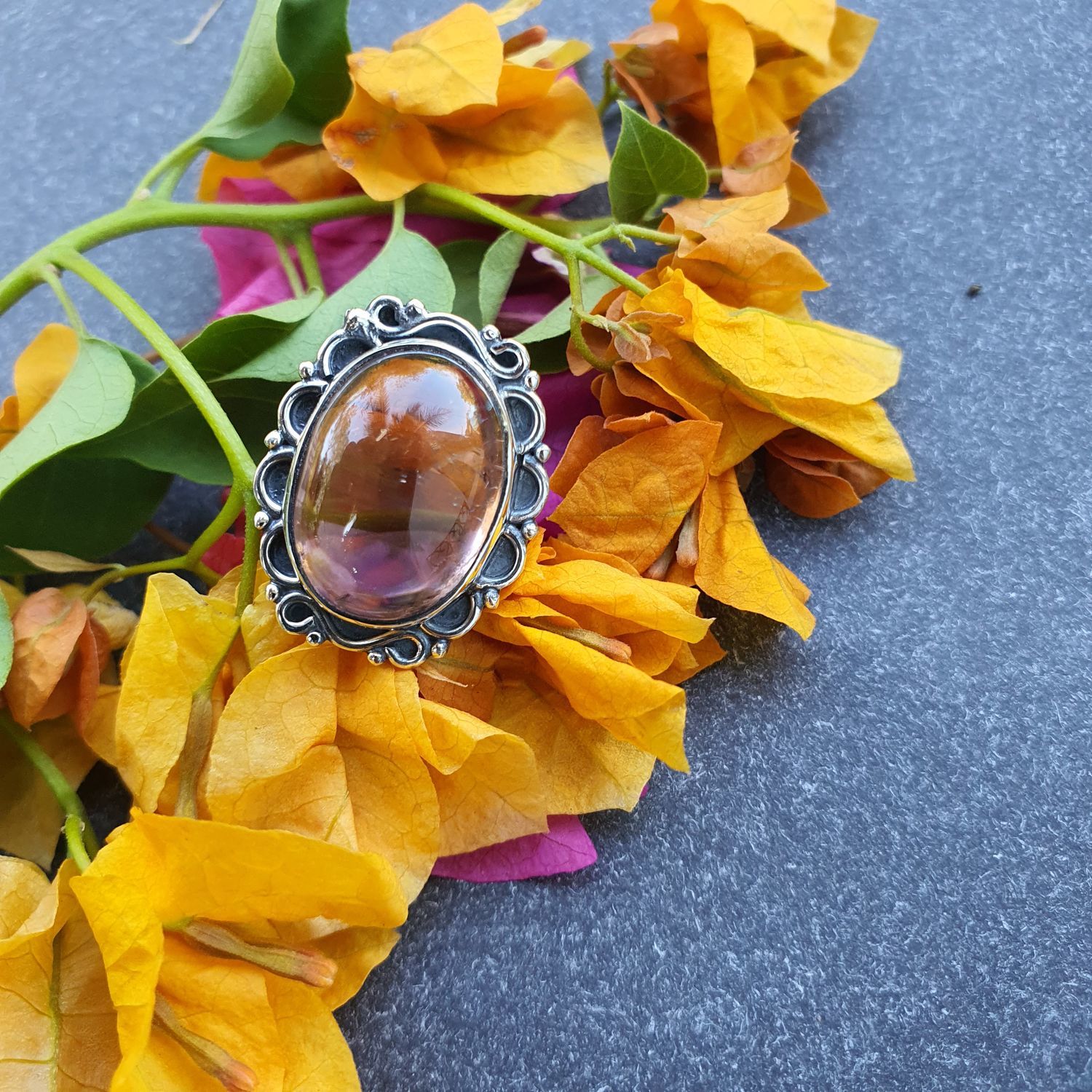 Кольцо с аметрином купить в интернет-магазине Ярмарка Мастеров по цене ...