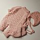  Вязаный комплект, рост 62 см. Комбинезоны детские. knitting for kids. Ярмарка Мастеров.  Фото №6