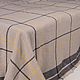 ORGANIC LINEN PLAID WITH SCOTTISH PATTERN. Blankets. Mam Decor (  Dmitriy & Irina ). Online shopping on My Livemaster.  Фото №2