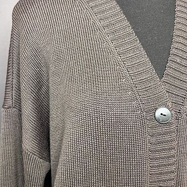 Одежда ручной работы. Ярмарка Мастеров - ручная работа Кардиган вязаный. Handmade.