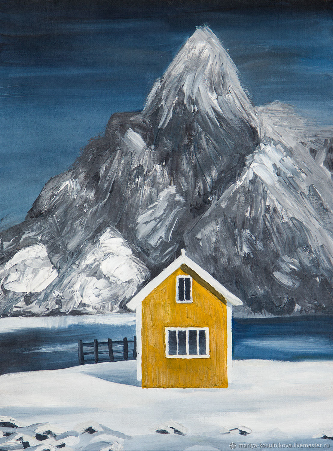 Картина Норвежские домики