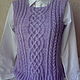 Вязаный жилет "Офисный стиль" ручной работы. Vests. hand knitting from Galina Akhmedova. My Livemaster. Фото №5