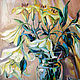 Order Oil painting Still Life with white lilies. Dubinina Ksenya. Livemaster. . Pictures Фото №3