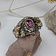 Aragorn Barahira's Ring the Lord of the Rings with ruby, Ring, Moscow,  Фото №1