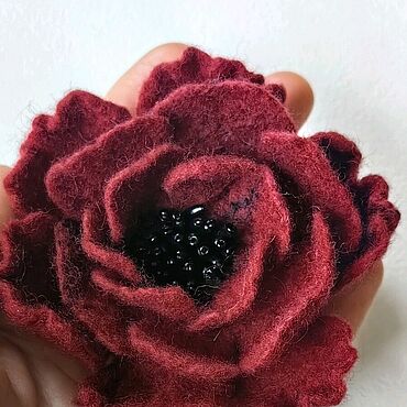 Украшения ручной работы. Ярмарка Мастеров - ручная работа Брошь цветок. Handmade.