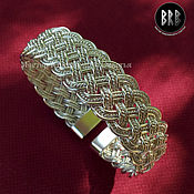 Украшения handmade. Livemaster - original item Bracelet "Royal knot" sterling silver 925. Handmade.