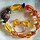 Order A bracelet made of beads: Amber. Bracelet ' Good Morning!!!'. Rimliana - the breath of the nature (Rimliana). Livemaster. . Bead bracelet Фото №3