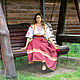 'Veleya ' traditional under-breast sundress. Costumes3. zimushkaoo. My Livemaster. Фото №5