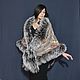Pavlovo Posad shawl 'Magic pattern' with fox. Shawls. National Brand. My Livemaster. Фото №7