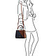 Small leather crossbody bag for women AINALHAI. Crossbody bag. BOA. My Livemaster. Фото №6