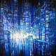 Tron Style Painting ORIGINAL OIL PAINTING on Canvas, Pictures, Petrozavodsk,  Фото №1