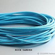 Материалы для творчества handmade. Livemaster - original item Cord for pendant blue 58 cm (No№165). Handmade.