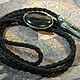 BOLO TIE 'VINCENT VEGA' WITH BLACK STONE (AGATE). Ties. Neformal-World. My Livemaster. Фото №4