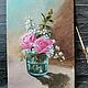 Oil painting Roses. The charm of the morning. Pictures. Verana-art. My Livemaster. Фото №4