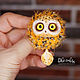 Brooch Owl. Brooches. 2sovy. My Livemaster. Фото №6