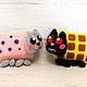 Tac nayn TAC Nyan mini, soft toy Nyan cat Nyan Cat. Stuffed Toys. Dingus! Funny cats and other toys. My Livemaster. Фото №6