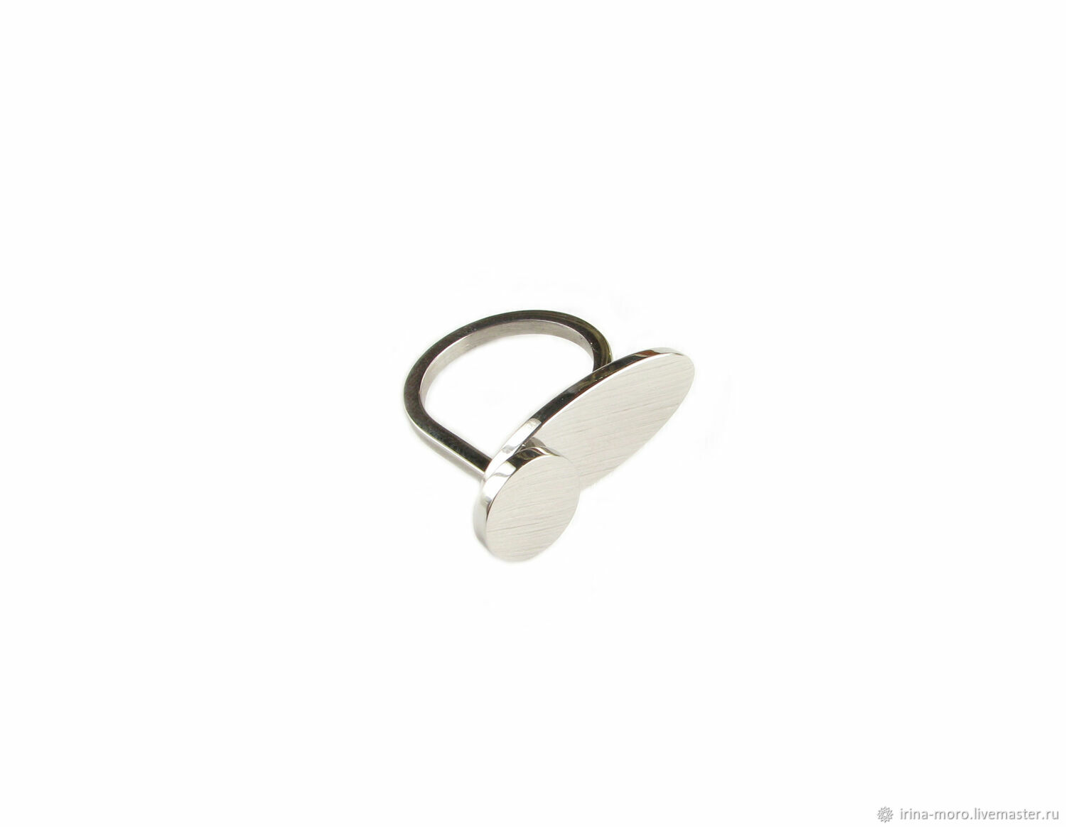 Кольцо минимализм, кольцо без камней, кольцо в стиле минимализм, Кольца, Москва,  Фото №1