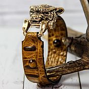 Мужской браслет из кожи православный браслет ручной работы на заказ