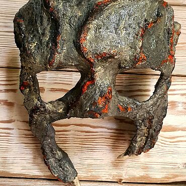 Субкультуры ручной работы. Ярмарка Мастеров - ручная работа Маска охотника 6.. Handmade.