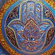 Mandala amulet Hamsa print on canvas. Fine art photographs. veronika-suvorova-art. Online shopping on My Livemaster.  Фото №2