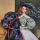 Painting-bas-relief 'Horsewoman'. Pictures. OrthodoxArt (orthodoxart). My Livemaster. Фото №5