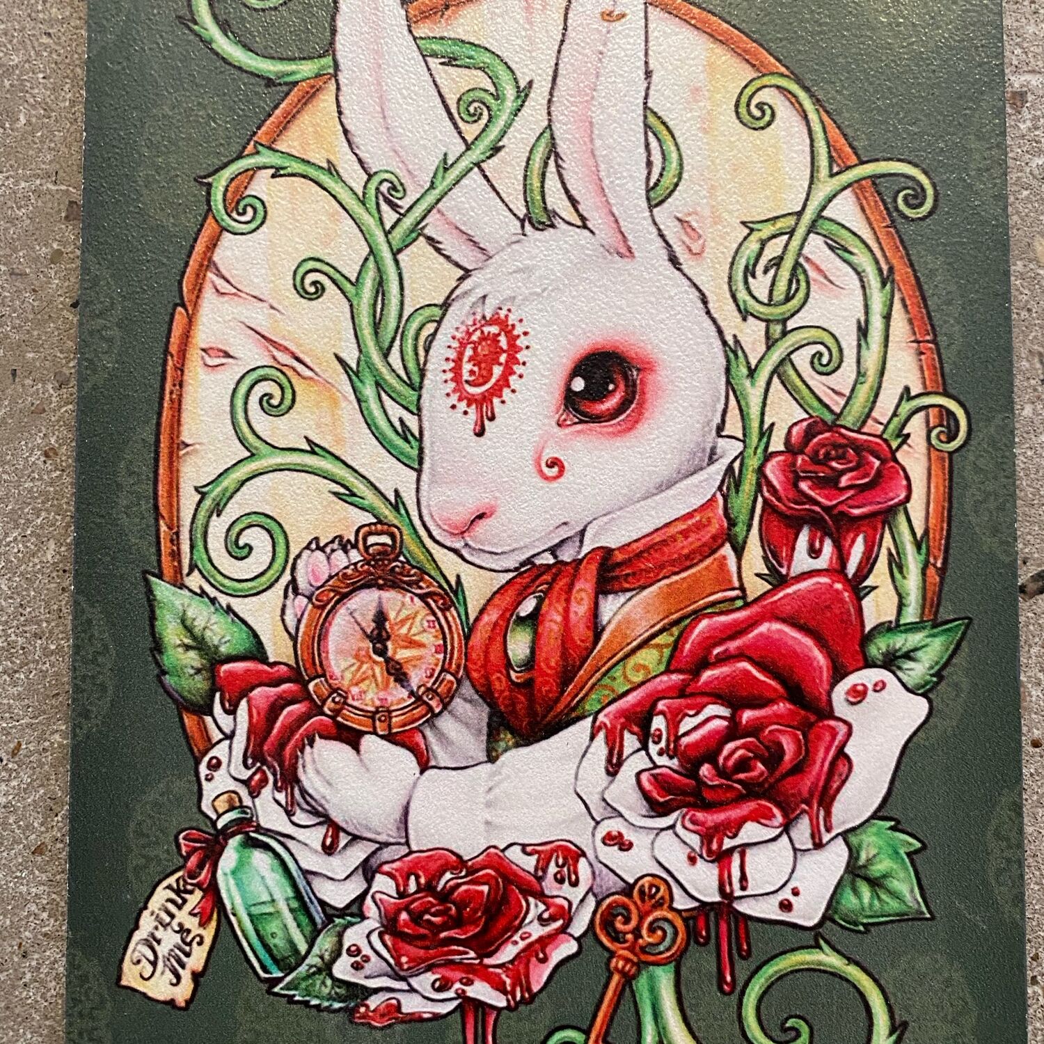 Жареный кролик арт