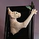 Order felt toy: ' Sphinx' sculptural portrait. Anna Petinati- Live toys handmade. Livemaster. . Felted Toy Фото №3
