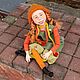 Авторская кукла ручной работы Будуарная кукла Пеппи, Пеппиллота, Будуарная кукла, Москва,  Фото №1