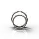 Wedding Rings 925 Silver Silk (Ob72). Wedding rings. anna-epifanova. Online shopping on My Livemaster.  Фото №2