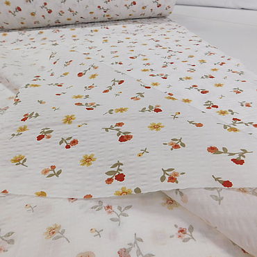 Материалы для творчества ручной работы. Ярмарка Мастеров - ручная работа Ткани: Хлопок Жатка ранфорс Турция. Handmade.