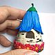 Small flower house for decoration (mini garden, dollhouse). Decoration for flower pots. magic stick. Online shopping on My Livemaster.  Фото №2