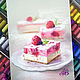 Order  Cake. Dessert. Print from the author's work. Valeria Akulova ART. Livemaster. . Pictures Фото №3