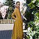 Copyright dress 'Russian gold'-2. Dresses. Masterskaya Kutyure (kutyrie). My Livemaster. Фото №4