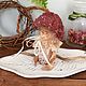 Мухомор Интерьерная авторская кукла. Интерьерная кукла. Творческая жизнь в домике у моря. Ярмарка Мастеров.  Фото №6