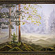 Картина маслом "Туманное утро в лесу". Картины. Realism-painting. Ярмарка Мастеров.  Фото №6