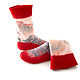Felted socks handmade. Slippers. Keleynikova Heavenly Cozy. Online shopping on My Livemaster.  Фото №2