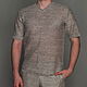 100%lino. Camiseta para hombre'cota de Malla', T-shirts and undershirts for men, Kostroma,  Фото №1