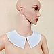  Removable collar, white. Collars. ERIO SHOP. My Livemaster. Фото №4