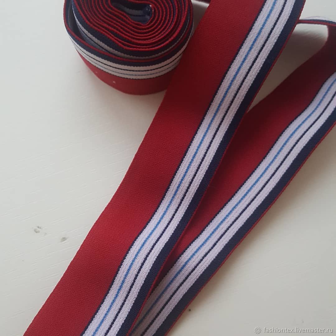 Широкая резинка на пояс цветная 35 мм купить в интернет-магазине ...