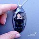 Copy of Portrait of a cat on the photo - miniature painting on stone. Pendant. Olga Kniazeva | Jewelry painting. Online shopping on My Livemaster.  Фото №2