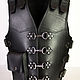 Motorcycle leather vest. Mens vests. Leather Vest. Online shopping on My Livemaster.  Фото №2